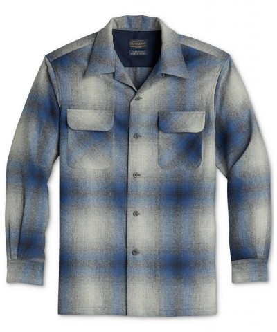 Men's Wool Button Down Original Board Shirt PD03 $72.67 Shirts