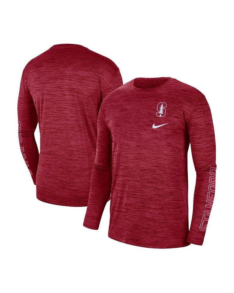 Men's Cardinal Stanford Cardinal Velocity Legend Team Performance Long Sleeve T-shirt $21.99 T-Shirts