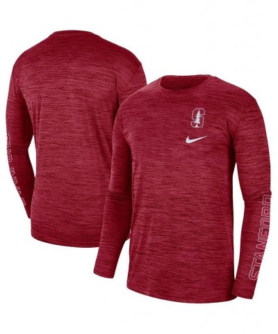 Men's Cardinal Stanford Cardinal Velocity Legend Team Performance Long Sleeve T-shirt $21.99 T-Shirts