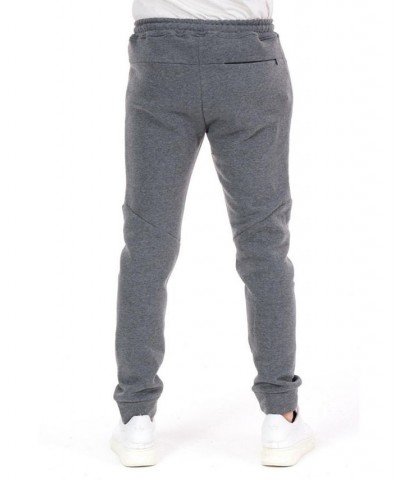 Men's Modern Side Zip Jogger Pants Silver $38.75 Pants