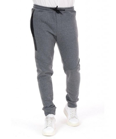 Men's Modern Side Zip Jogger Pants Silver $38.75 Pants