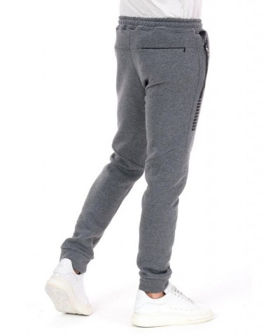 Men's Modern Side Zip Jogger Pants Silver $38.75 Pants