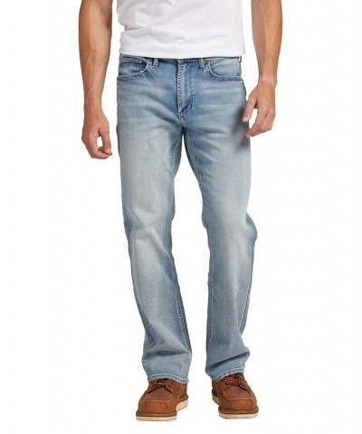 Men's Zac Relaxed Fit Straight Leg Jeans Blue $35.64 Jeans