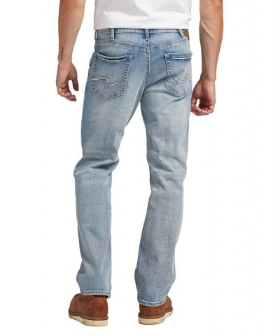 Men's Zac Relaxed Fit Straight Leg Jeans Blue $35.64 Jeans