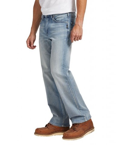 Men's Zac Relaxed Fit Straight Leg Jeans Blue $35.64 Jeans