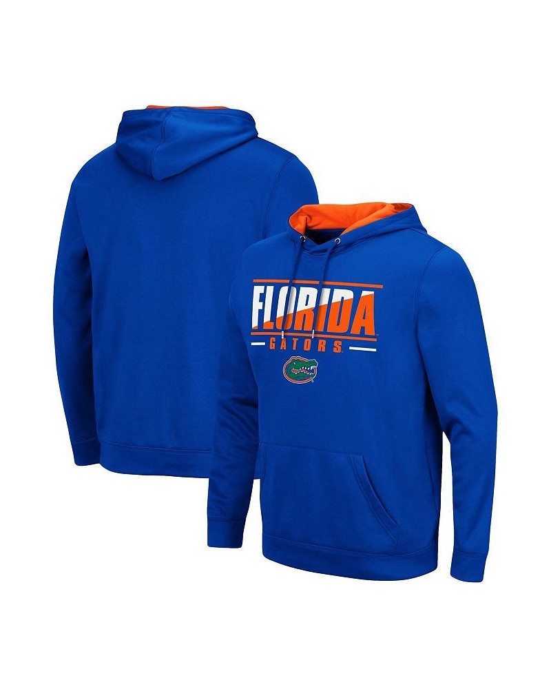 Men's Royal Florida Gators Slash Stack 2.0 Pullover Hoodie $27.95 Sweatshirt