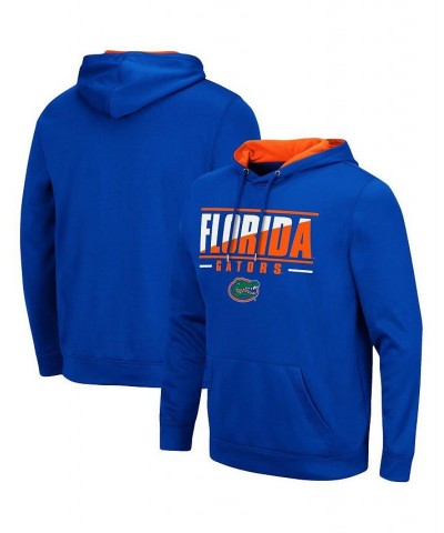 Men's Royal Florida Gators Slash Stack 2.0 Pullover Hoodie $27.95 Sweatshirt