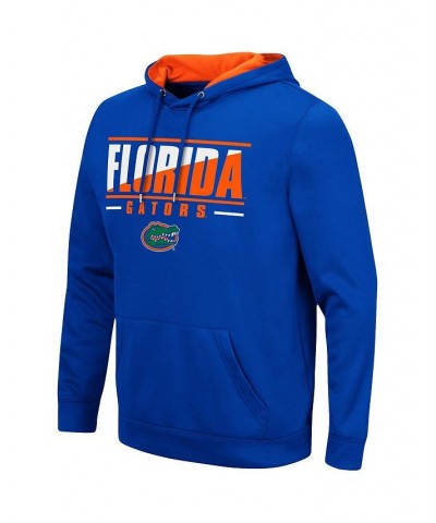 Men's Royal Florida Gators Slash Stack 2.0 Pullover Hoodie $27.95 Sweatshirt